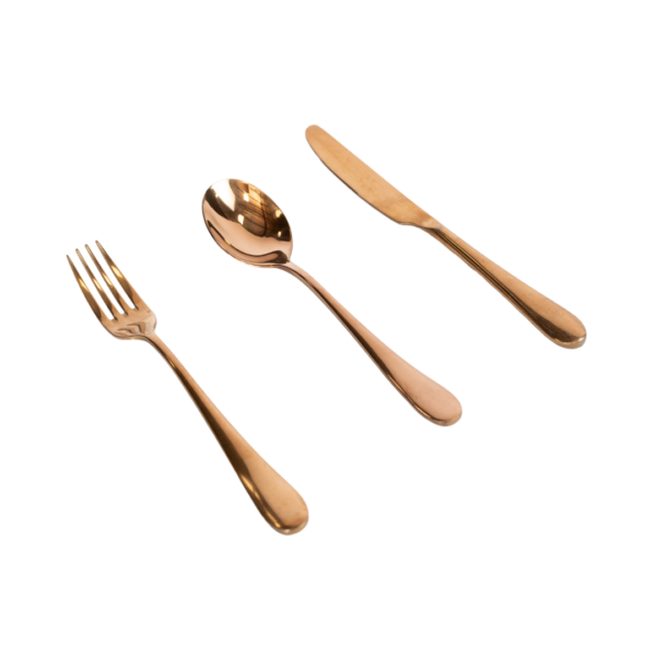 Rose Gold Cutlery Set (2)