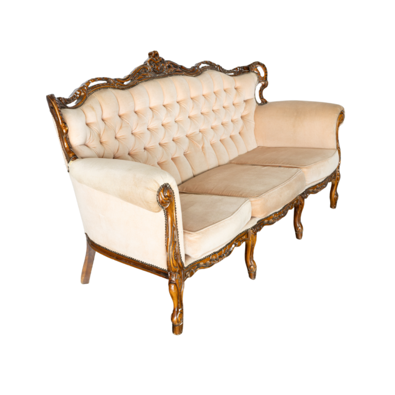 Vintage Lounge Suite - Light Pink - Image 4