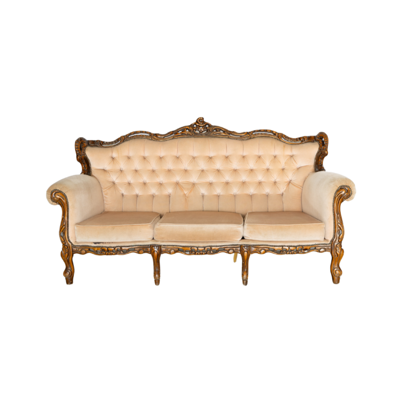 Vintage Lounge Suite - Light Pink - Image 5
