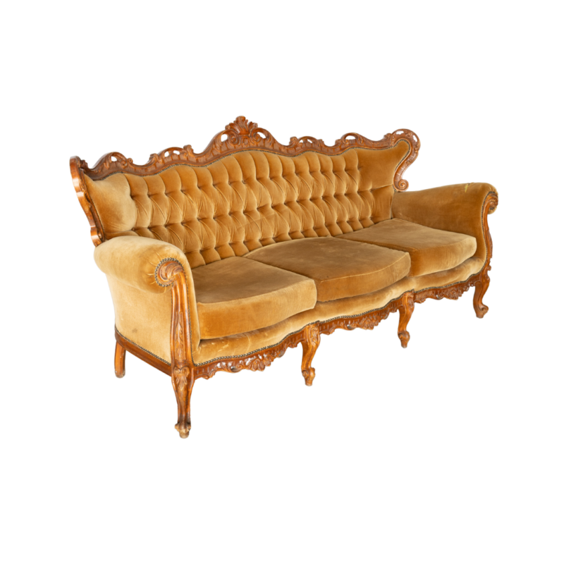 Vintage Lounge Suite - Coffee, Purple & Caramel - Image 2