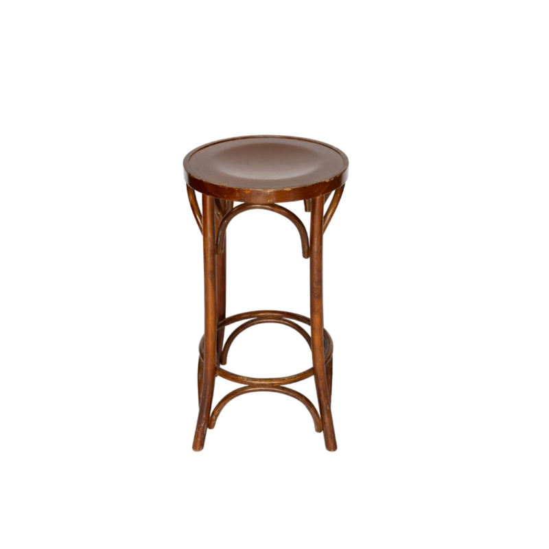 Bentwood Stool - Brown - Image 2