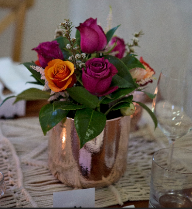 Metallic Floristry Vases