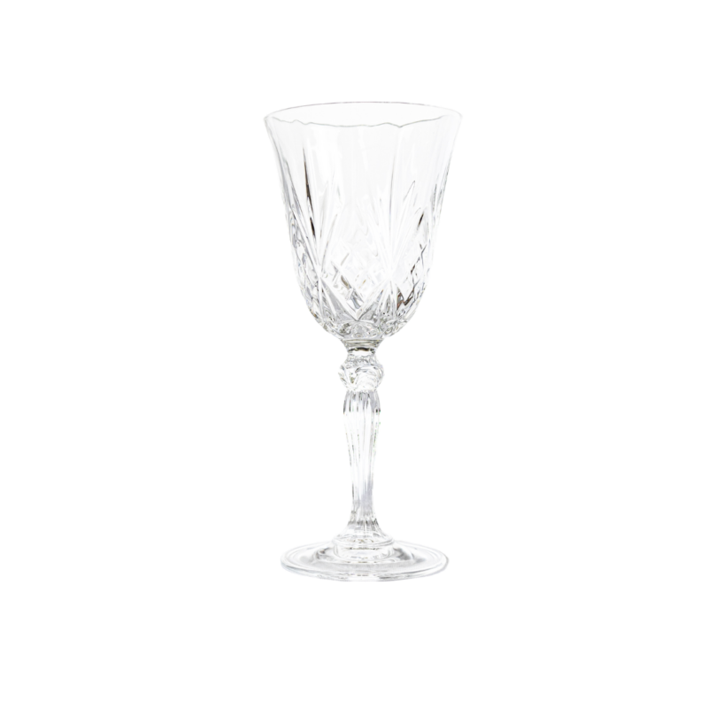 Vintage Crystal Wine Glasses