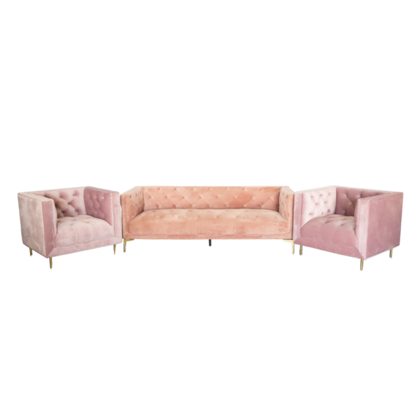 Chesterfield Soft Pink Suite