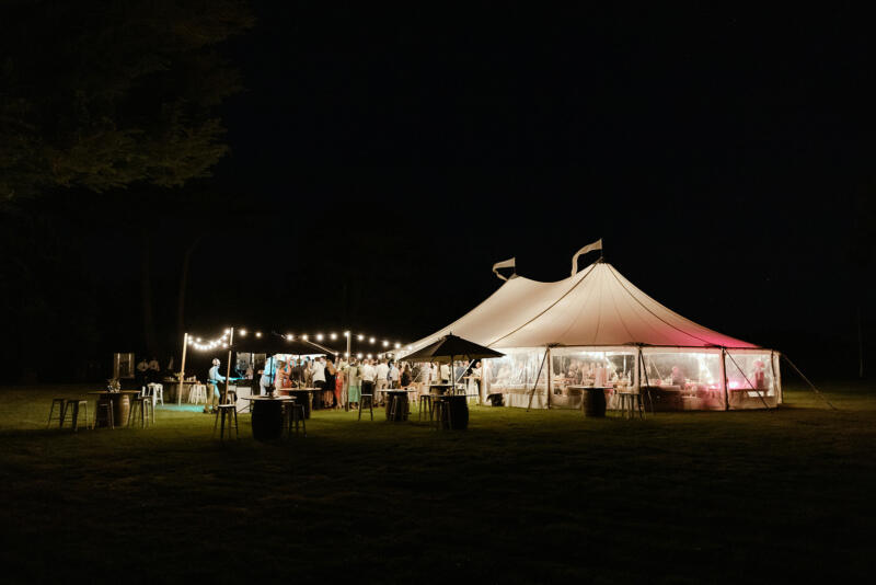 Festoon Light Installation- Marquee Alfresco Space - Image 5