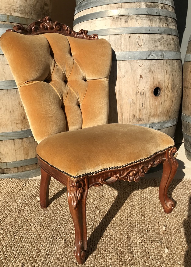 Vintage Velvet Chairs Elderberry Event Hire