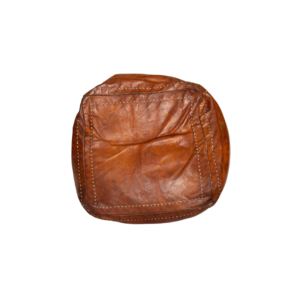 Moroccan Pouf - Brown Square - Image 2