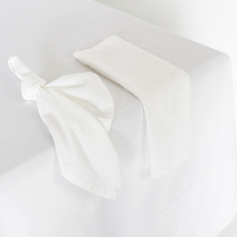 Linen Napkin - White