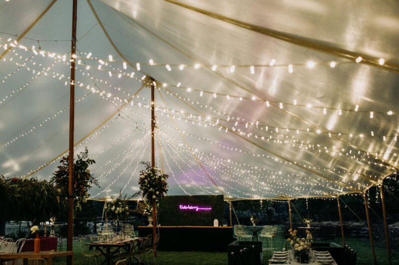 Fairy Light Ceiling Installation- Intimate Marquee - Image 2