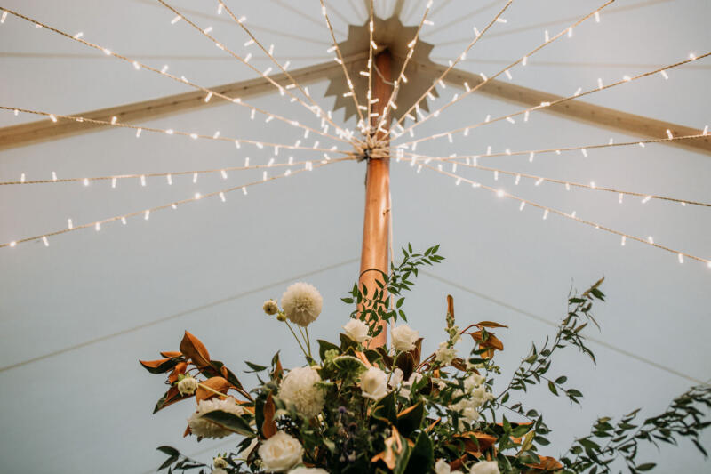Fairy Light Ceiling Installation- Intimate Marquee