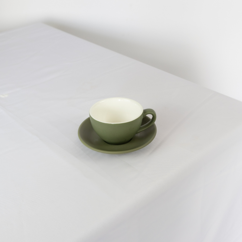 Saucer & Cup - Sage Green - Image 3