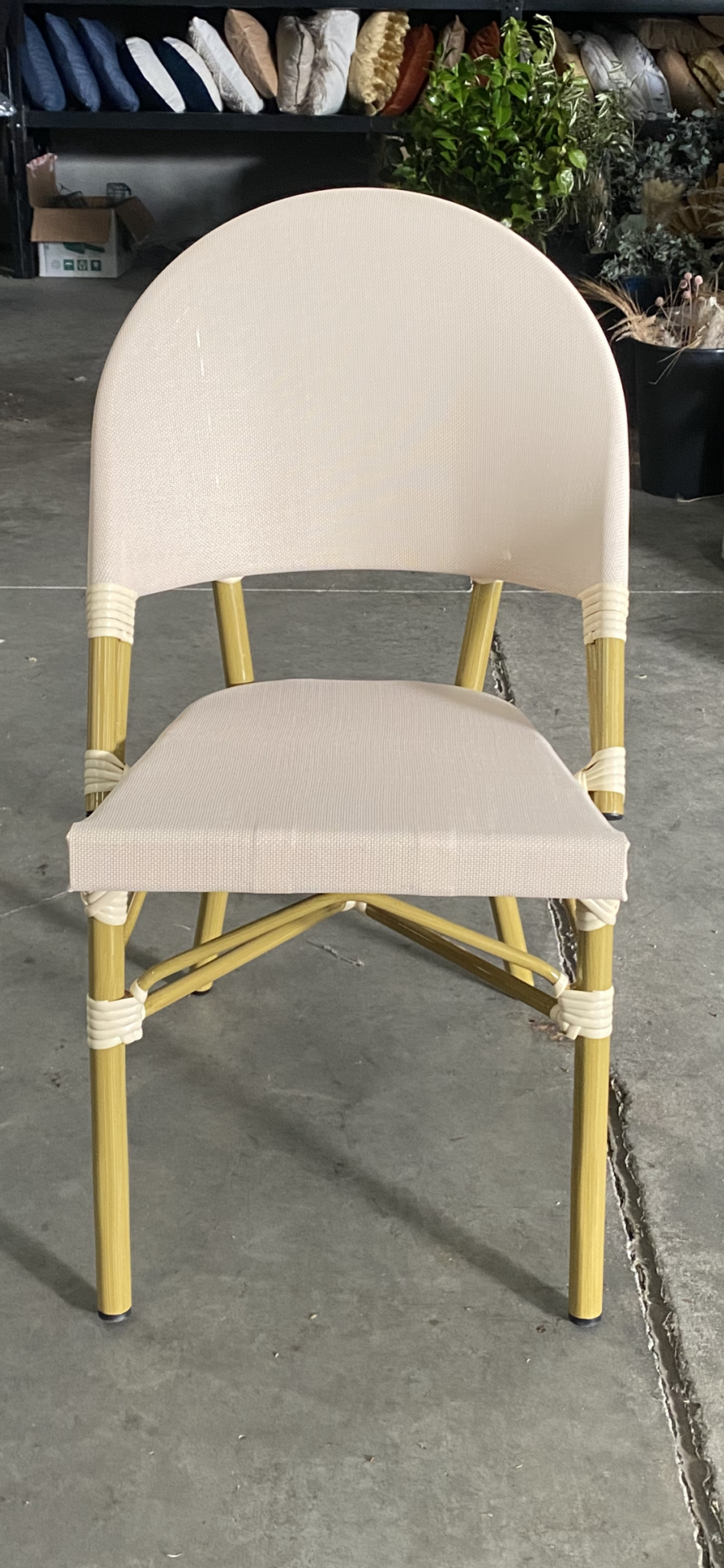 Parisian shop dining chairs