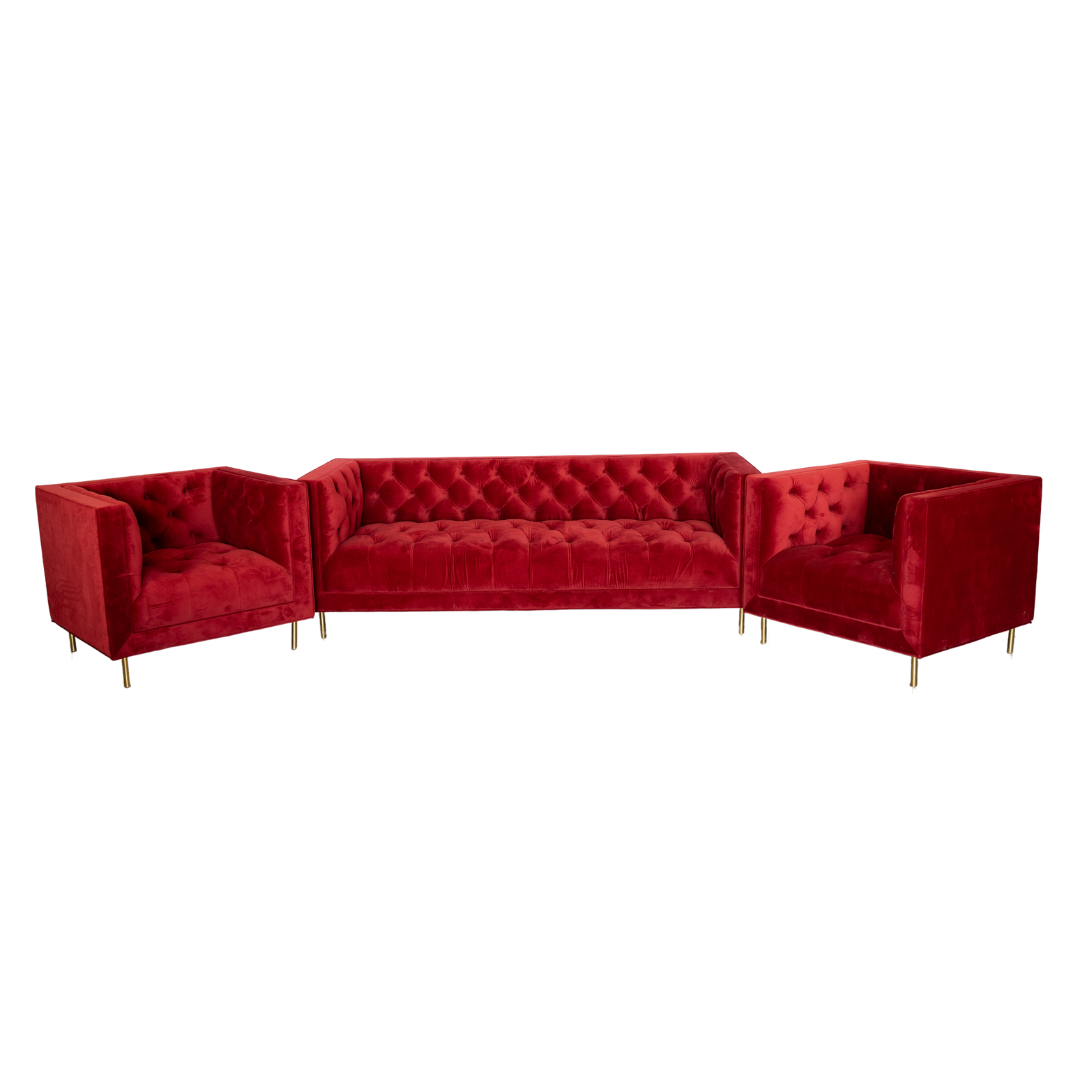 Chesterfield Raspberry Suite