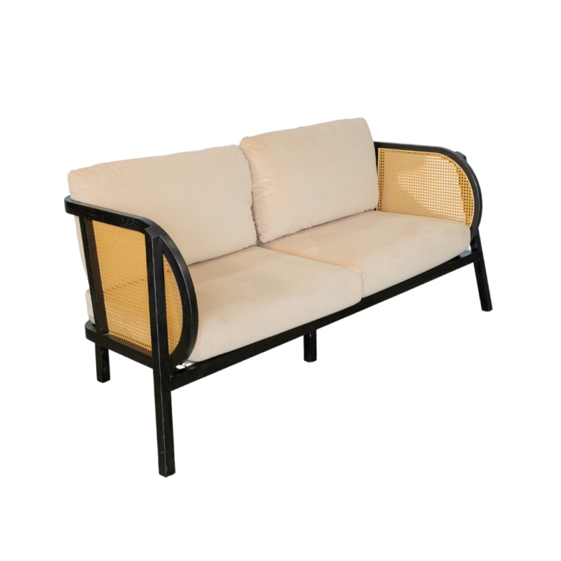 Sutton Black Lounge - Champagne - Image 2