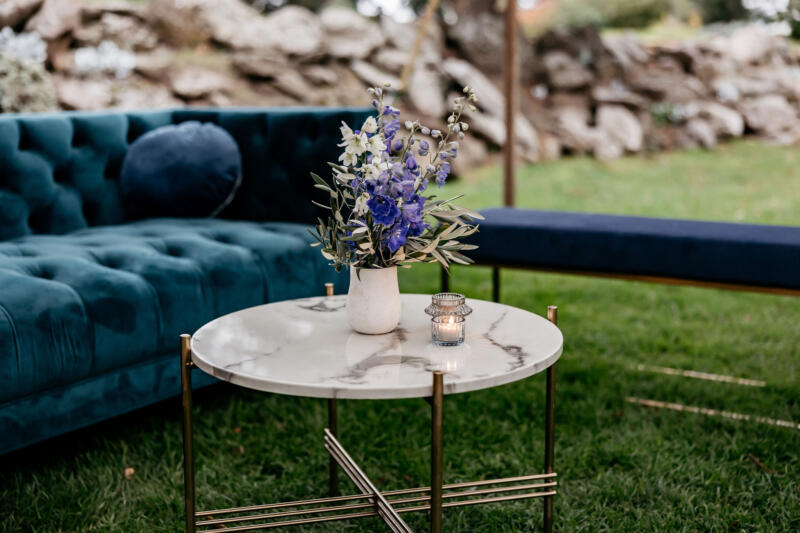 Coffee Table - White Marble - Image 2