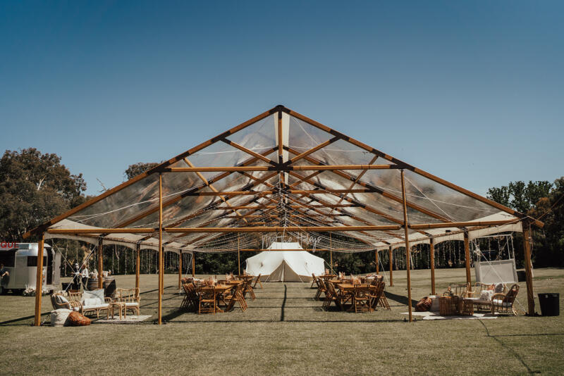 $12,900 Barn Style Marquee- Grande 12m x 27m