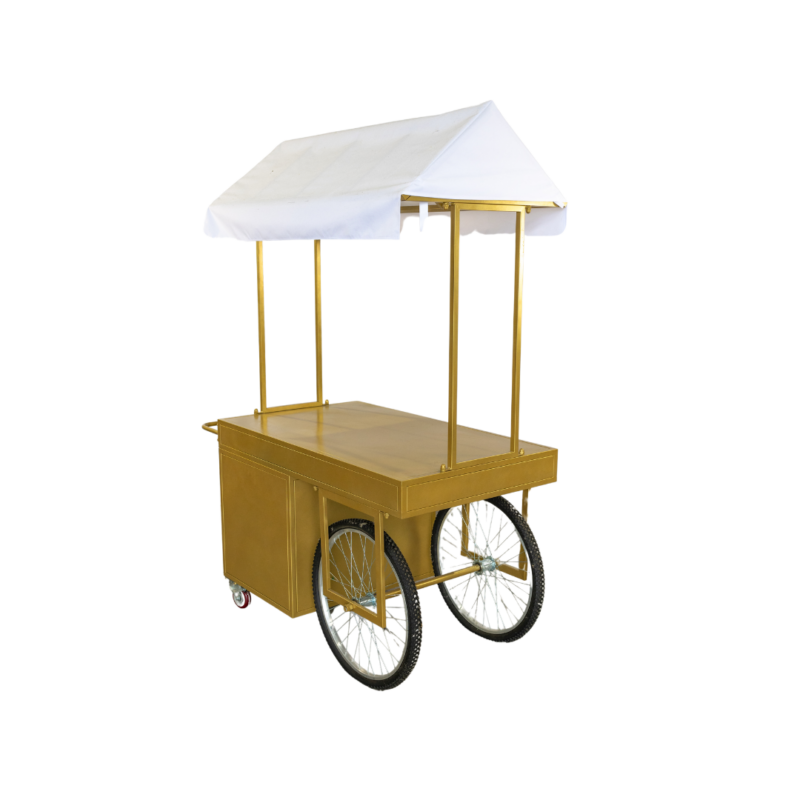 Service Cart - Gold - Image 3