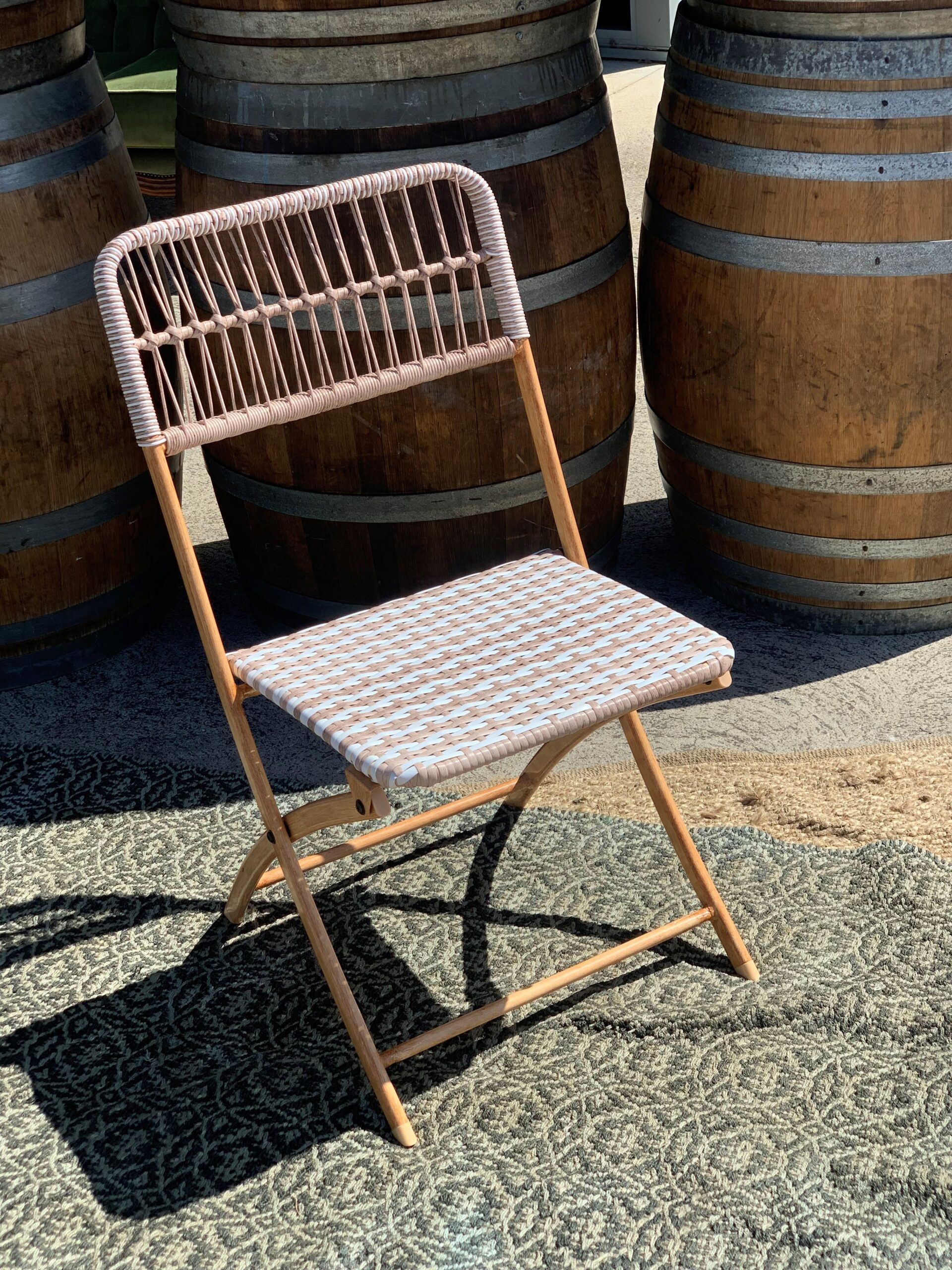 Garden Wicker Dining Chairs- Outdoor Use – Elderberry Event Hire