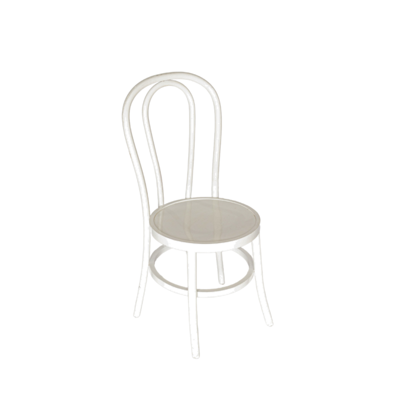 Bentwood Dining Chair - White (indoor )