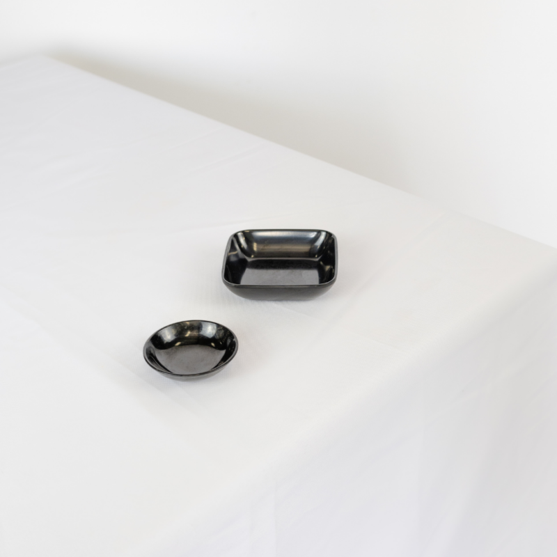 Small Sauce/Butter Dishes - Black - Image 3