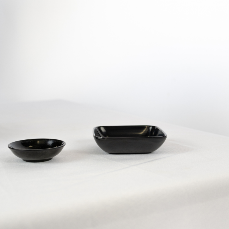 Small Sauce/Butter Dishes - Black - Image 2