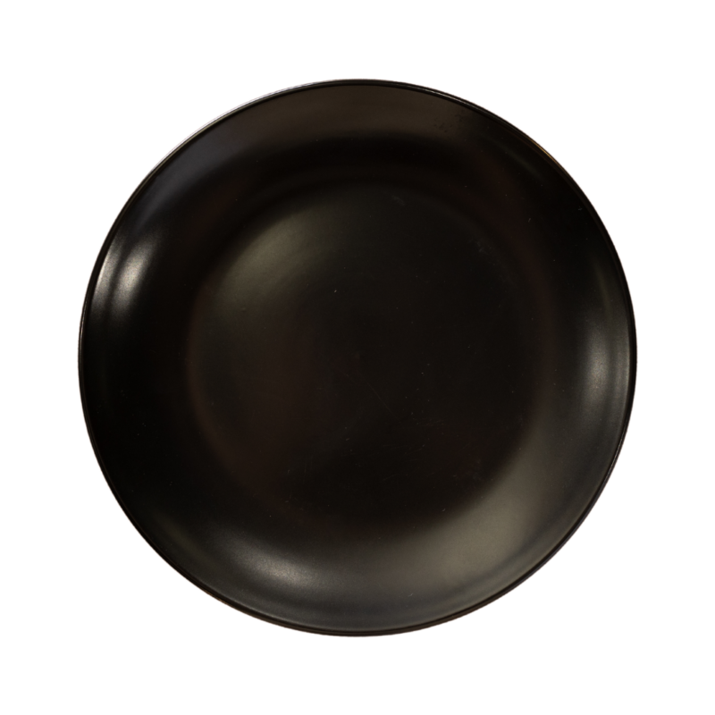 Plate Dinner - Black Matte