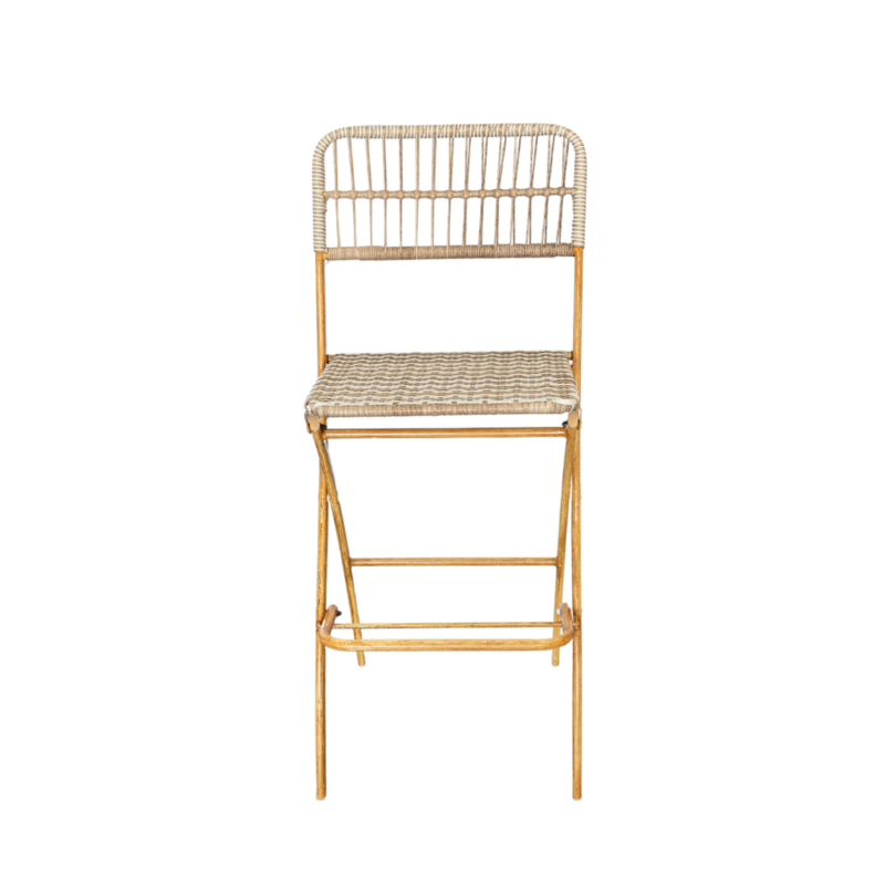 Garden Wicker Stool (Outdoor) - Image 2