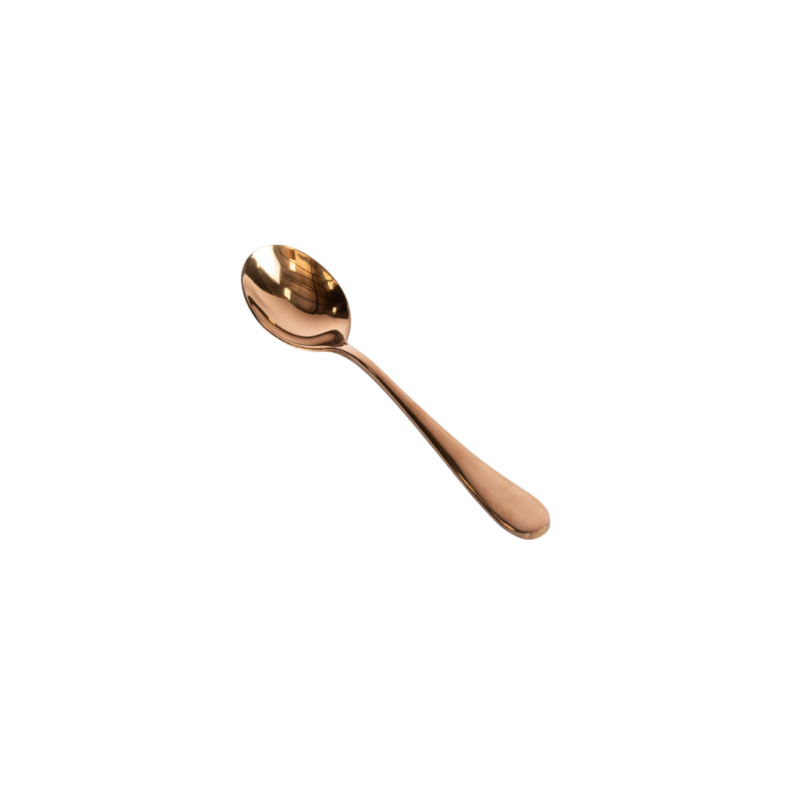 Rose Gold Dessert Spoon