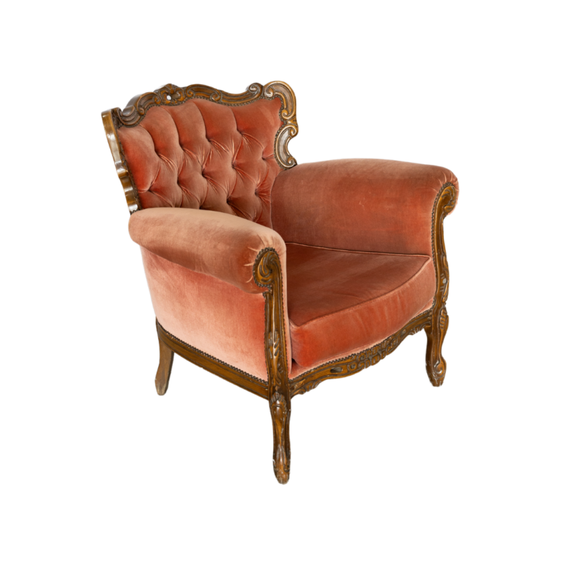Vintage Lounge Suite - Rouge Pink - Image 2