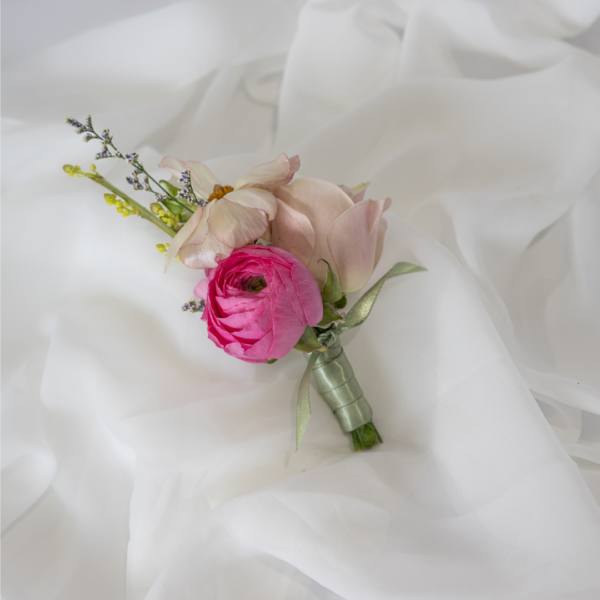 Seasonal Pastel Buttonhole