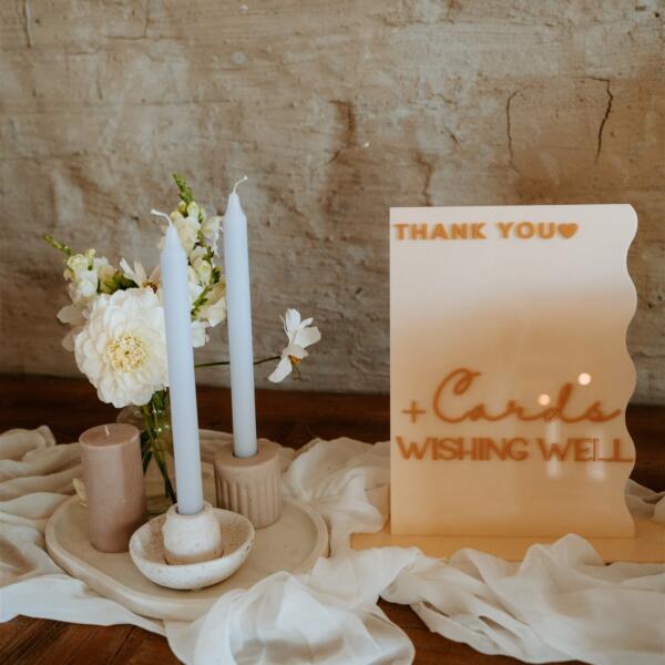 Taper Candles - Marble & Ceramic Holders