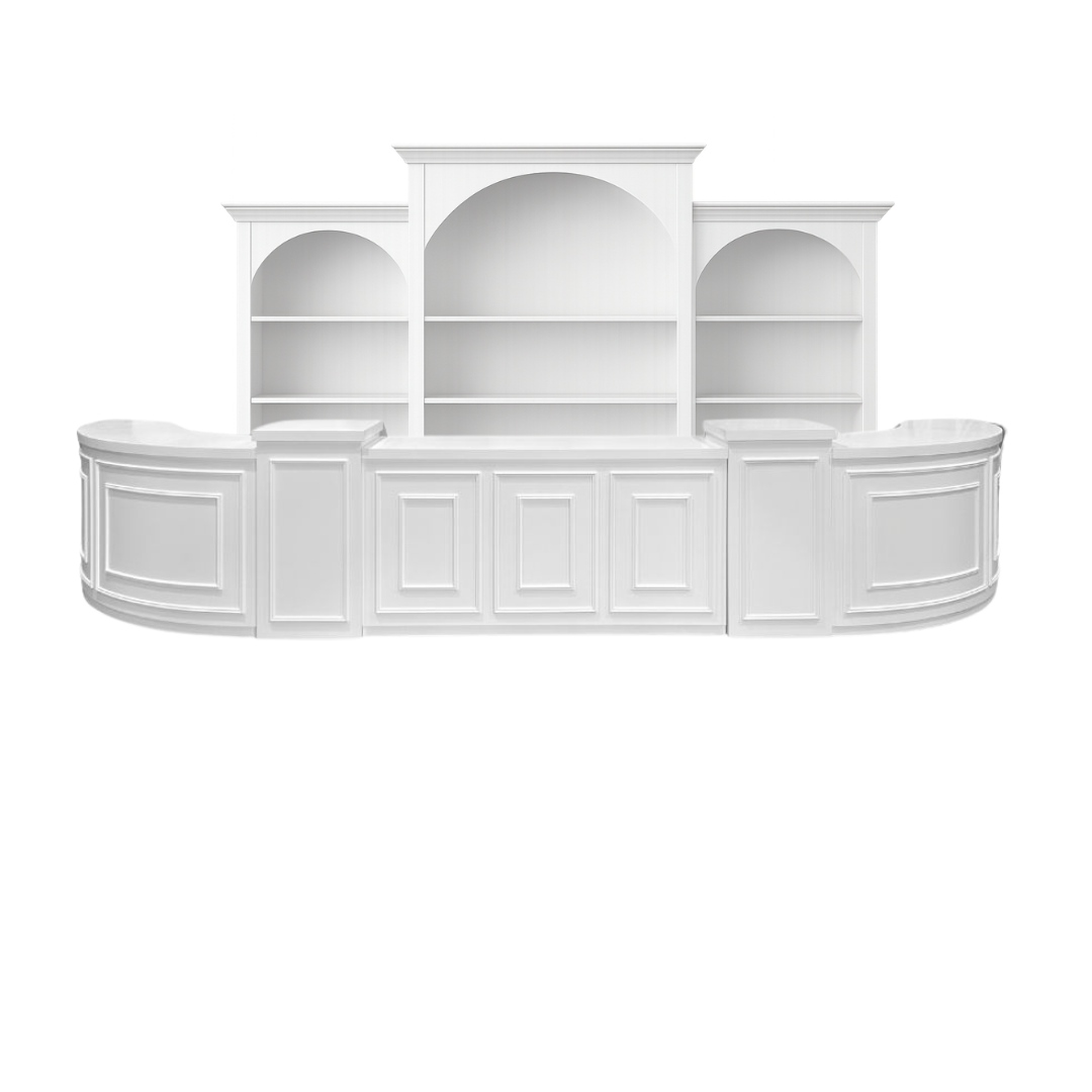 Windsor Bar Shelving- White