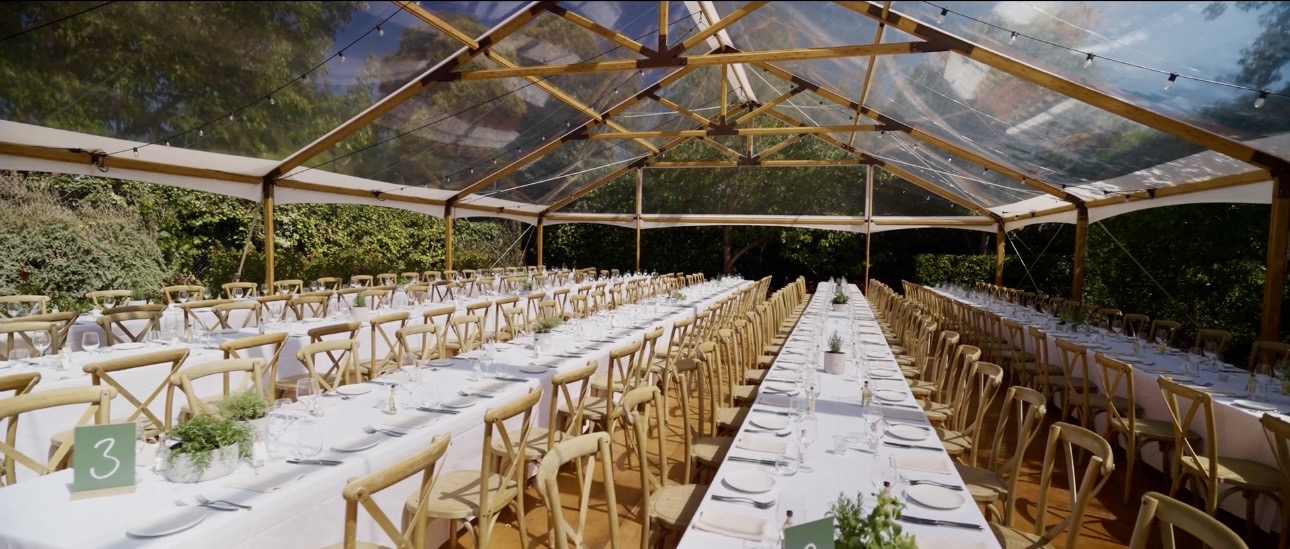 Barn Marquee captured by Ten Acres Agency
