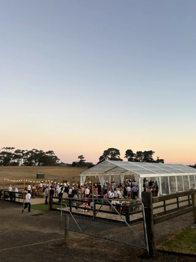 Looking for the perfect large sized structure for your special occasion? Our clear span marquee is the ultimate solution. This versatile weatherproof marquee is designed to adapt to any event, whether it’s a wedding, festival, or corporate gathering. 
*
Available in a variety of sizes that increase in 5m bays, you can easily find the perfect fit for your guest list.
*
One of the key features of our clear span marquee is its optional solid white or clear roof and sides. All sides are retractable, providing flexibility and allowing you to open up the space to the outdoors or keep it cozy and intimate.