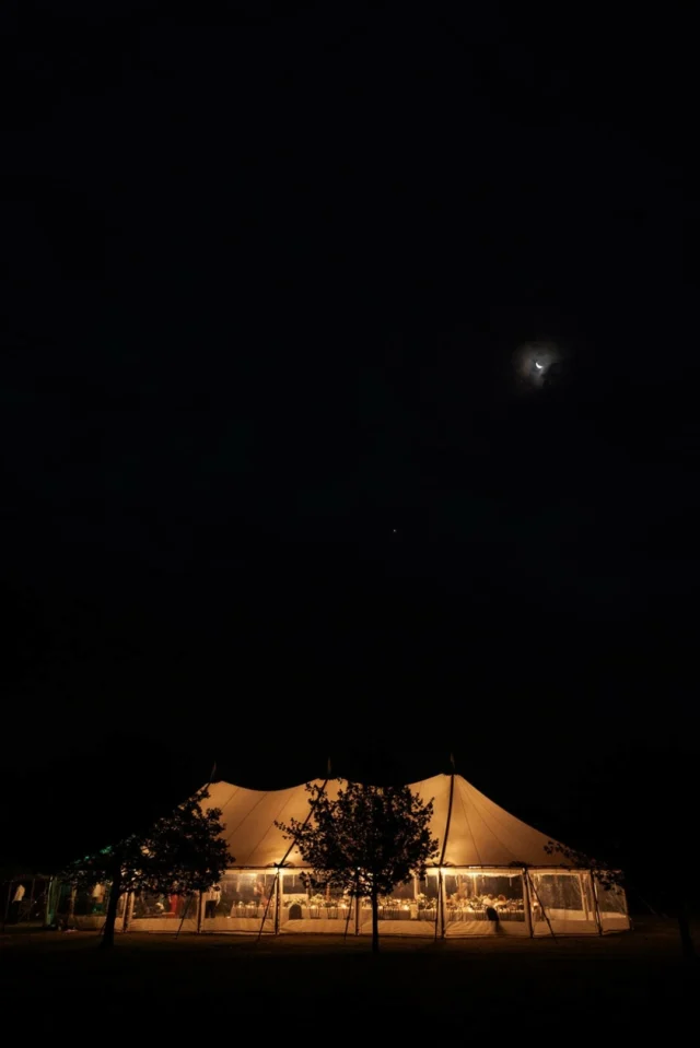 Under the night sky! 
*
Each of our Hampton marquees are equipped with internal festoon lighting, creating a warm and inviting atmosphere in which your guests can dine the night away surrounded by twinkling lights. 
*
Want to create a little more ambience? We also offer dimmer switches to adjust the lighting levels to suit your desired ambience perfectly.
*
*
Photography @_studiobeloved
Styling/Coordination @byplush_
Beauty @thebeautybasementco
Celebrant @kahanicelebrant
Styling @alexandramay_interiors
Bar @havanacaravanbar
Marquee & Furniture @elderberryevents_
MUA @claire__gourlay
Dress @soho_bride
Entertainment @thewhitetree